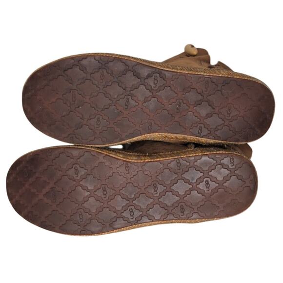 Ugg‎ Australia Garnet Boot Women 7.5 Suede Shearling Boho Festival Cabincore - Picture 5 of 6